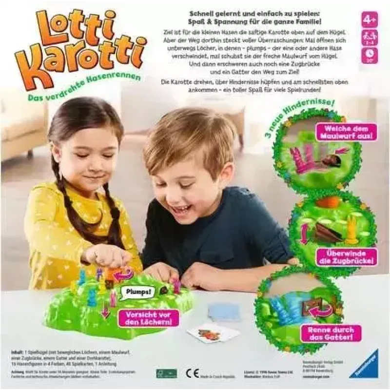 Brettspiel Ravensburger 22343 Familienspiel ab 4 Jahren