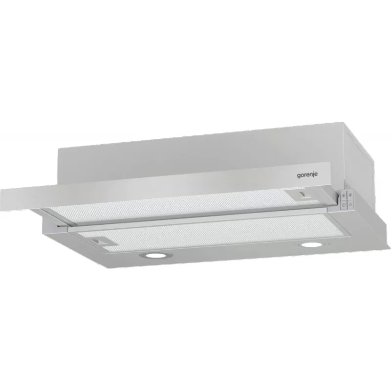 Gorenje TH62E4X Halb eingebaut (herausziehbar) Edelstahl 450 m³/h