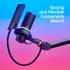 Gaming-Headset HyperX Shield Modell 0 mit RGB-Beleuchtung und langlebigem Design