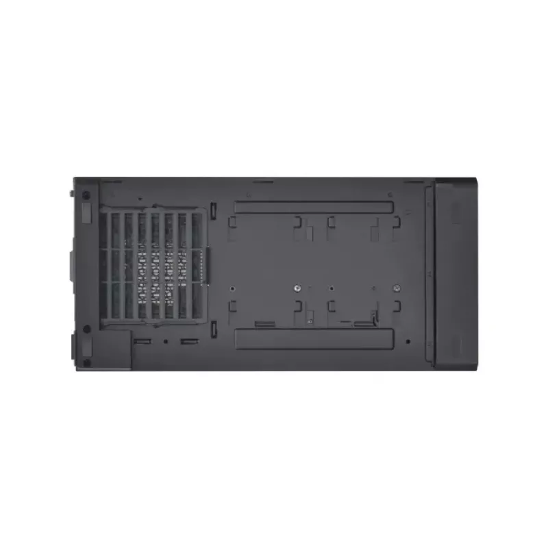 PC-Gehäuse Lian Li Lancool 217 INF Midi Tower — Schwarz, EATX/ATX/Micro‑ATX/Mini‑ITX Unterstützung, 2x120mm vorne, 1x140mm hinten, 1×3,5 Zoll + 8×2,5 Zoll, gehärtetes Glas