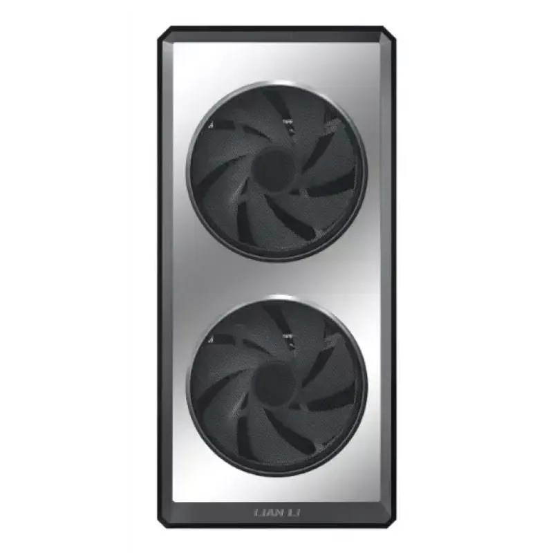 PC-Gehäuse Lian Li Lancool 217 INF Midi Tower — Schwarz, EATX/ATX/Micro‑ATX/Mini‑ITX Unterstützung, 2x120mm vorne, 1x140mm hinten, 1×3,5 Zoll + 8×2,5 Zoll, gehärtetes Glas