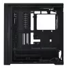 PC-Gehäuse Lian Li Lancool 217 INF Midi Tower — Schwarz, EATX/ATX/Micro‑ATX/Mini‑ITX Unterstützung, 2x120mm vorne, 1x140mm hinten, 1×3,5 Zoll + 8×2,5 Zoll, gehärtetes Glas