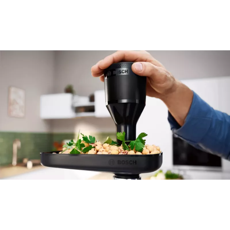 Bosch Serie 6 Fleischwolf 2100 W Schwarz, Silber