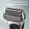Braun Series 8 8517s Elektrorasierer – nass & trocken, silber