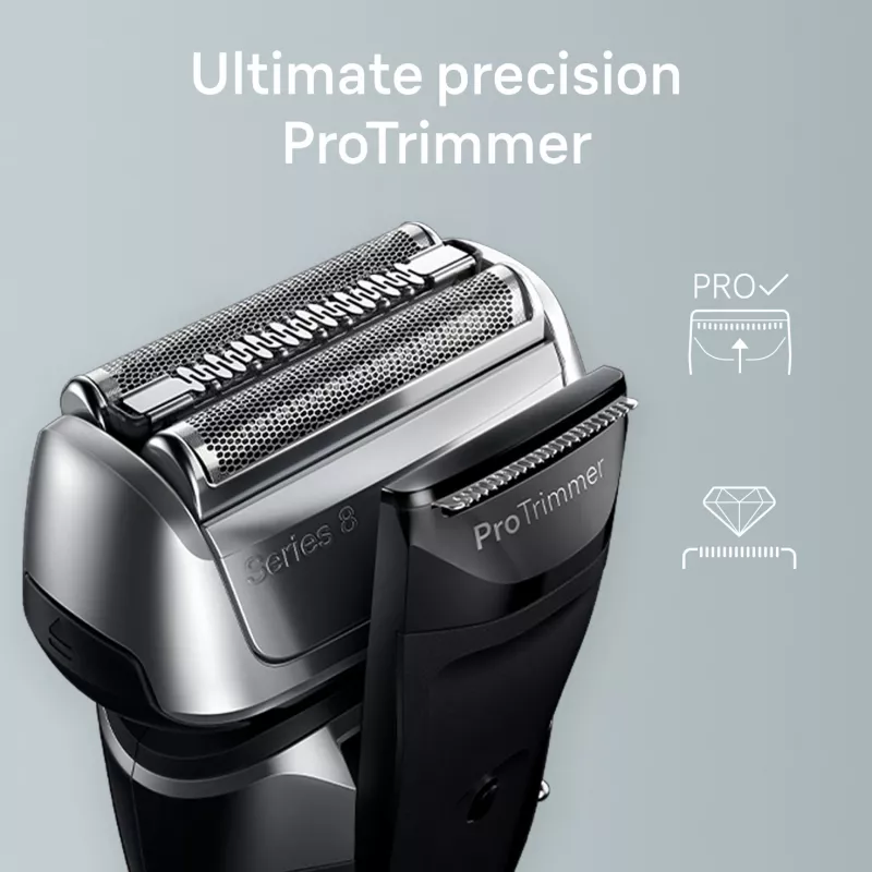 Braun Series 8 8517s Elektrorasierer – nass & trocken, silber