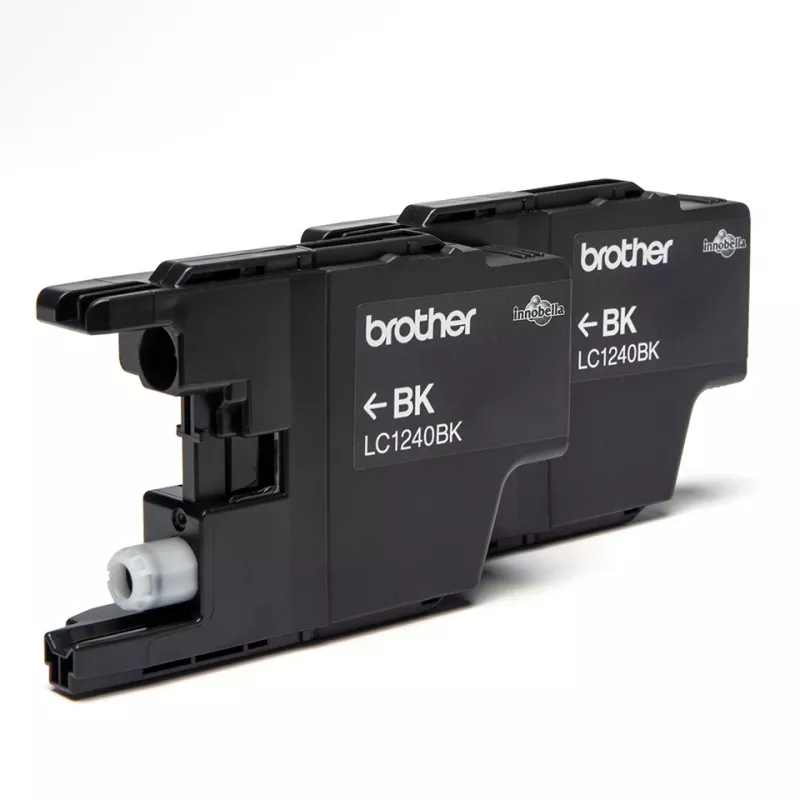 Brother LC1240BKBP2DR Tintenpatrone 1 Stück Original Schwarz
