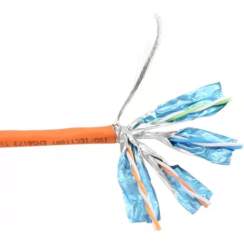InLine Solid Installation Kabel 250MHz S/STP Cat.6 CU AWG23 halogenfrei 100m