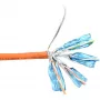 InLine Solid Installation Kabel 250MHz S/STP Cat.6 CU AWG23 halogenfrei 100m