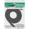 InLine HDMI Flachkabel High Speed Kabel mit Ethernet vergoldet schwarz 5m