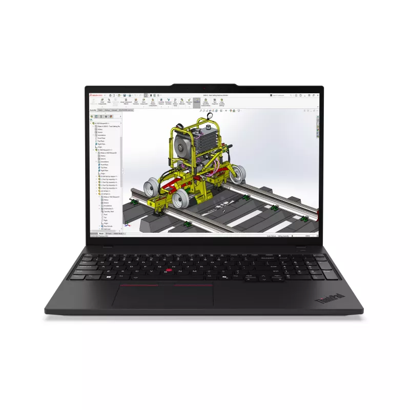 Lenovo ThinkPad P16s Gen 4 (AMD) Copilot+ PC AMD Ryzen AI 9 HX PRO 370 Mobile Workstation 40,6 cm (16 Zoll) WUXGA 96 GB DDR5-SDRAM 1 TB SSD Wi-Fi 7 (802.11be) Ubuntu Linux Deutsch Schwarz