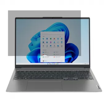 Rahmenloser Laptop-Blickschutzfilter Lenovo 4XJ1U03940 für 40,6 cm (16 Zoll) 16:10-Display, 85 % Lichtdurchlässigkeit, 30° Blickwinkel