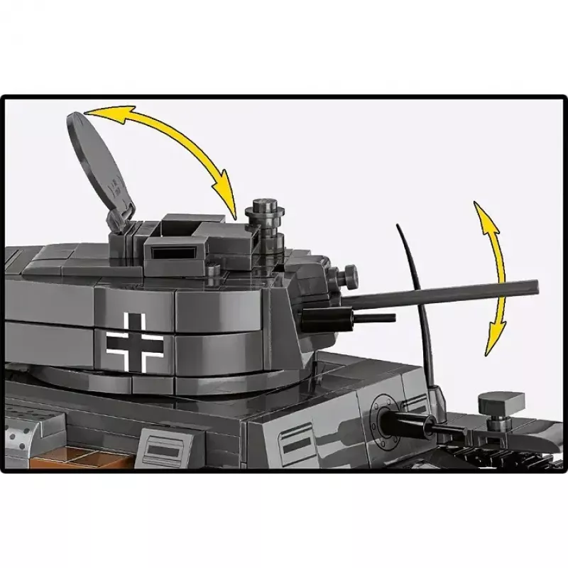 Bauset Cobi Blocks Panzer 38 VZ.38 690 Elemente – Maßstabsmodell-Bausatz