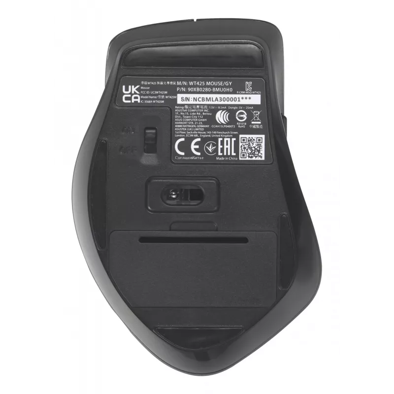 ASUS WT425 Maus Office Rechtshänder RF Kabellos Optisch 1600 DPI