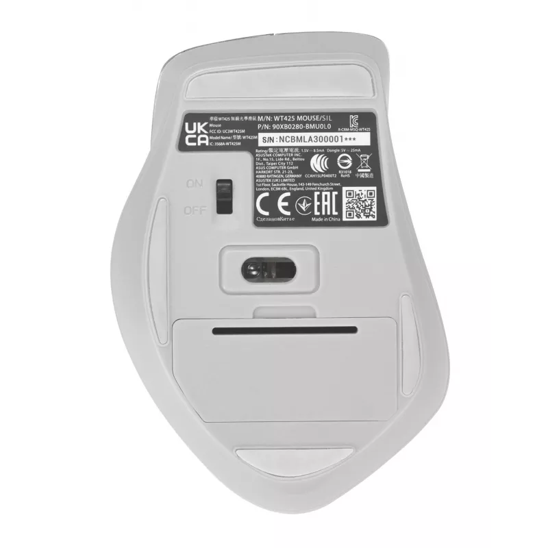 ASUS WT425 Maus Office Rechtshänder RF Wireless Optisch 1600 DPI