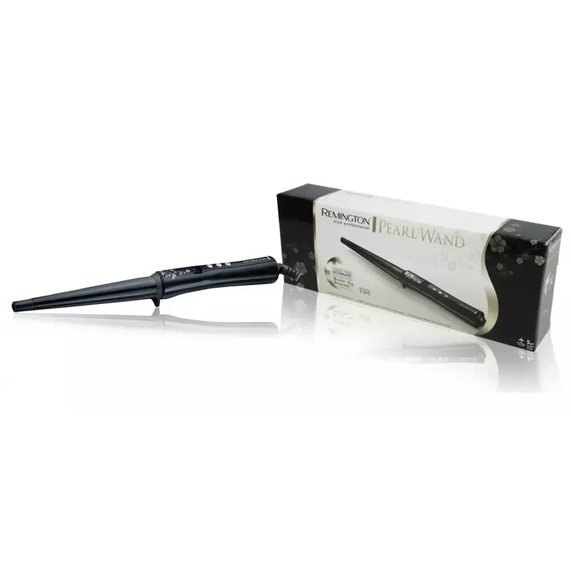 Lockenstab Remington REM-CI95 — Keramikheizung, max. 210 °C, LCD, 3 m Kabel, schwarz