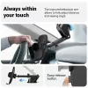 Autohalterung Crong Carclip für Armaturenbrett und Windschutzscheibe, passiv, für Smartphones, schwarz (Carbon)
