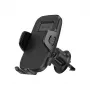 Auto-Lüftungshalterung für Handys Crong Carclip Air Vent (für Mobiltelefone), schwarz/carbon