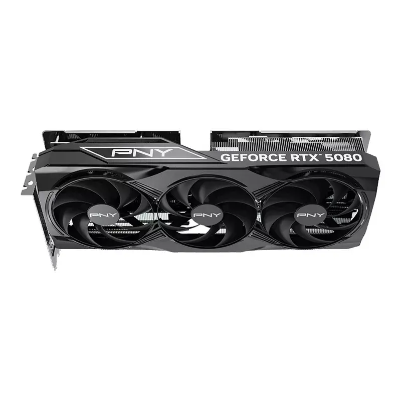 PNY GeForce RTX 5080 Overclocked Triple Fan GPU