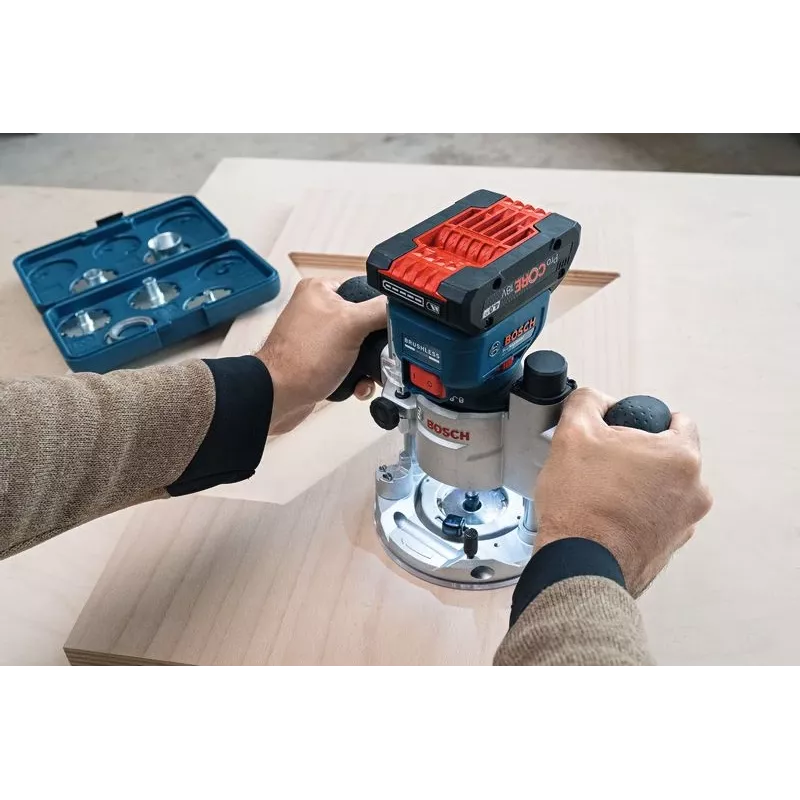 Akku-Kantenfräse Bosch GKF 18V-8 — 18 V, 8 mm Spannzange