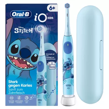 Oral-B iO Kids Stitch rotierende Kinderzahnbürste Blau