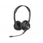 Sandberg kabelloses Headset ANC+ENC, Kabellos, Musik/Alltag, 20–20000 Hz, 230 g, Headset, Schwarz