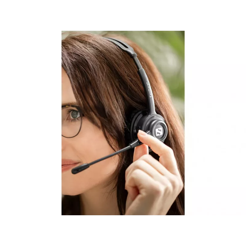 Sandberg kabelloses Headset ANC+ENC, Kabellos, Musik/Alltag, 20–20000 Hz, 230 g, Headset, Schwarz