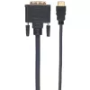 Techly Videokabel HDMI auf DVI-D M/M 3m ICOC HDMI-D-030, 3 m, HDMI, DVI-D, Stecker, Stecker, Gold