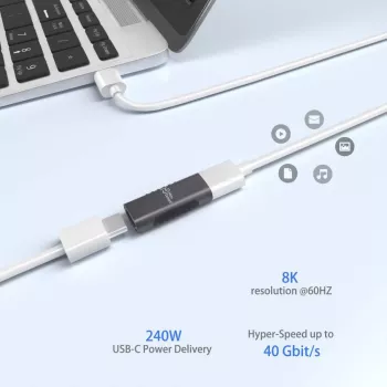 Microconnect USB3.2CFFA Kabeladapter USB C Schwarz