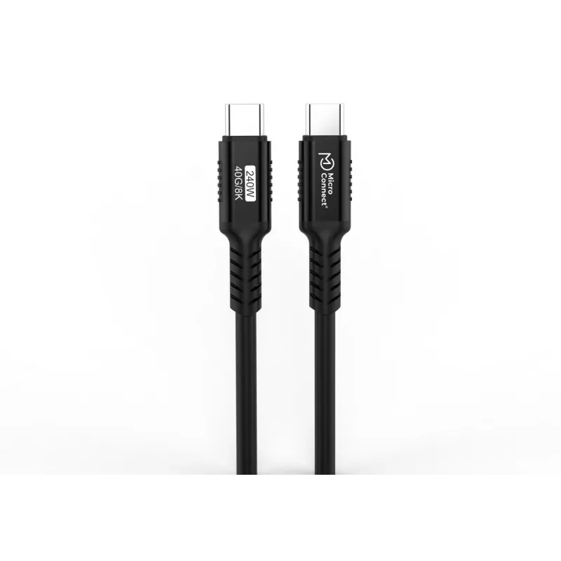 USB-Kabel MicroConnect MC-USB4-CC40LQ-1.5 — USB Type-C auf USB Type-C, 1,5 m