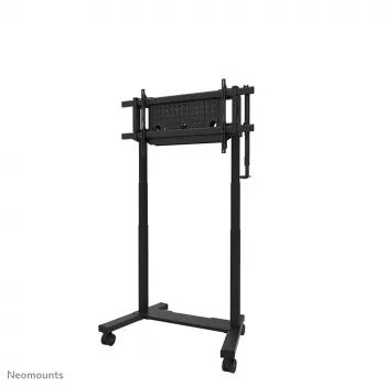 TV-Wagen Neomounts FL55-975BL1 motorisiert für 75–115 Zoll Bildschirme, Stahl, schwarz, max. 160 kg, Höhe 2154 mm