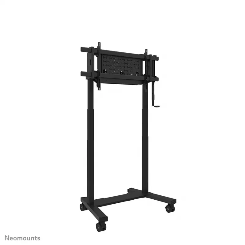 TV-Wagen Neomounts FL55-975BL1 motorisiert für 75–115 Zoll Bildschirme, Stahl, schwarz, max. 160 kg, Höhe 2154 mm