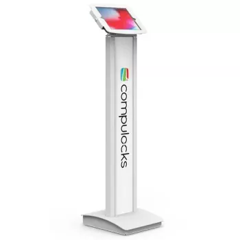 Tablet-Halterung Compulocks VESA Brandable Floor Stand Weiß