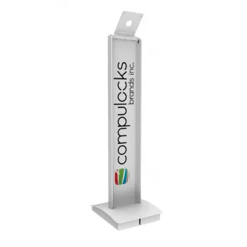 Tablet-Halterung Compulocks VESA Brandable Floor Stand Weiß