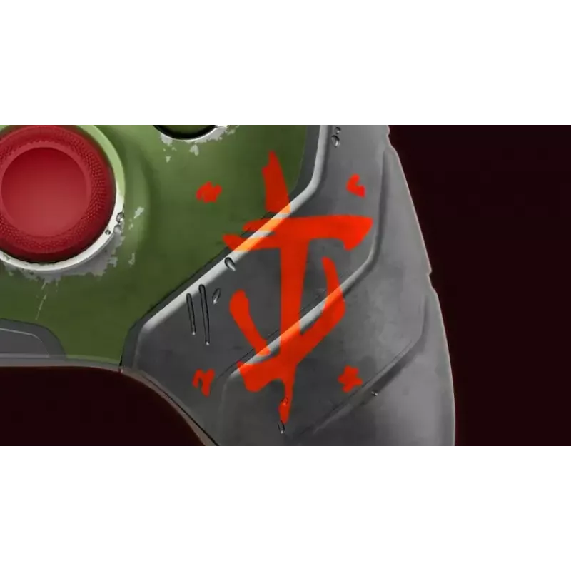 Wireless Gamepad Microsoft Xbox Wireless Controller DOOM: The Dark Ages Limited Edition, Bluetooth/USB, mehrfarbig, AA-Batterie, USB-C