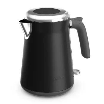 Wasserkocher Tefal KI6668E0 — 1,7 l, 2400 W, Edelstahlgehäuse, schwarz