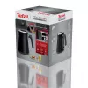 Wasserkocher Tefal KI6668E0 — 1,7 l, 2400 W, Edelstahlgehäuse, schwarz