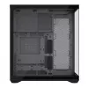Full-Tower-PC-Gehäuse MODECOM Volcano SPACE XL NF — Schwarz, gehärtetes Glas, ARGB, unterstützt micro-ATX, bis zu 44 cm GPU, 3×3,5 Zoll/4×2,5 Zoll Schächte, USB-A 2×, USB-C 1×