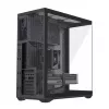 Full-Tower-PC-Gehäuse MODECOM Volcano SPACE XL NF — Schwarz, gehärtetes Glas, ARGB, unterstützt micro-ATX, bis zu 44 cm GPU, 3×3,5 Zoll/4×2,5 Zoll Schächte, USB-A 2×, USB-C 1×