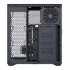Full-Tower-PC-Gehäuse MODECOM Volcano SPACE XL NF — Schwarz, gehärtetes Glas, ARGB, unterstützt micro-ATX, bis zu 44 cm GPU, 3×3,5 Zoll/4×2,5 Zoll Schächte, USB-A 2×, USB-C 1×