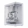 Full-Tower PC-Gehäuse MODECOM Volcano SPACE XL FULL TOWER NF Weiß — ARGB, gehärtetes Glas, 8 Erweiterungsslots, GPU bis zu 440 mm