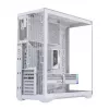 Full-Tower PC-Gehäuse MODECOM Volcano SPACE XL FULL TOWER NF Weiß — ARGB, gehärtetes Glas, 8 Erweiterungsslots, GPU bis zu 440 mm