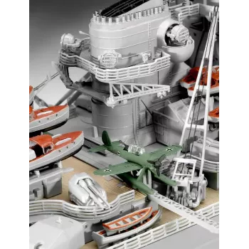 Marineschiffmodell Revell Bismarck Bausatz 1:350