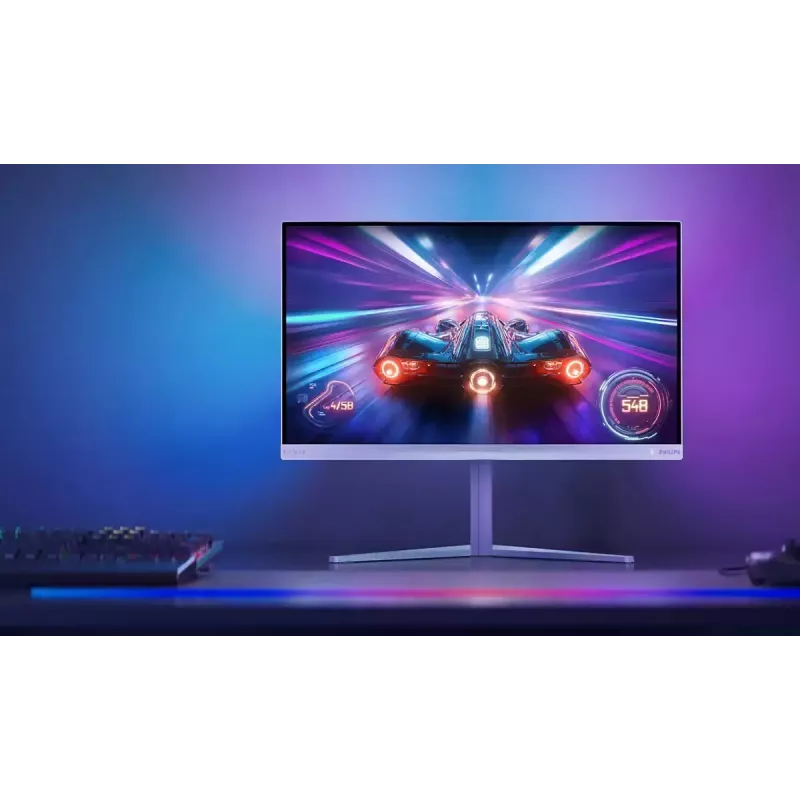 Philips Evnia 6000 27M2N6501L/00 Computer Monitor 67,3 cm (26,5 Zoll) 2560 x 1440 Pixel Quad HD QD-OLED Weiß