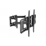 TV-Bodenständer Philips SQM9640/00 für 58,4 cm–2,18 m (23 Zoll–86 Zoll), bis 55 kg, VESA 200x100–600x400, neigbar ±15°, drehbar 180° — Schwarz