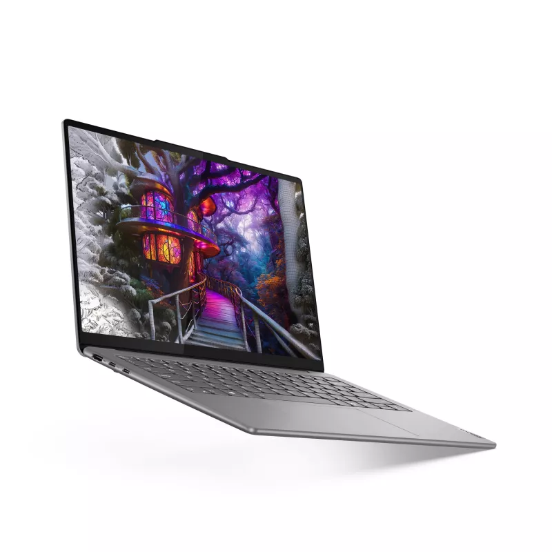 Lenovo Yoga schlank 7 14IMH9 Intel Core Ultra 5 125H Laptop 35,6 cm (14 Zoll) WUXGA 16 GB LPDDR5x-SDRAM 512 GB SSD Wi-Fi 6E (802.11ax) Windows 11 Home German Grau