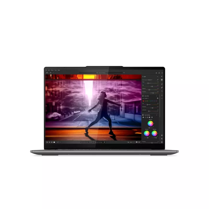 Lenovo Yoga schlank 7 14IMH9 Intel Core Ultra 5 125H Laptop 35,6 cm (14 Zoll) WUXGA 16 GB LPDDR5x-SDRAM 512 GB SSD Wi-Fi 6E (802.11ax) Windows 11 Home German Grau