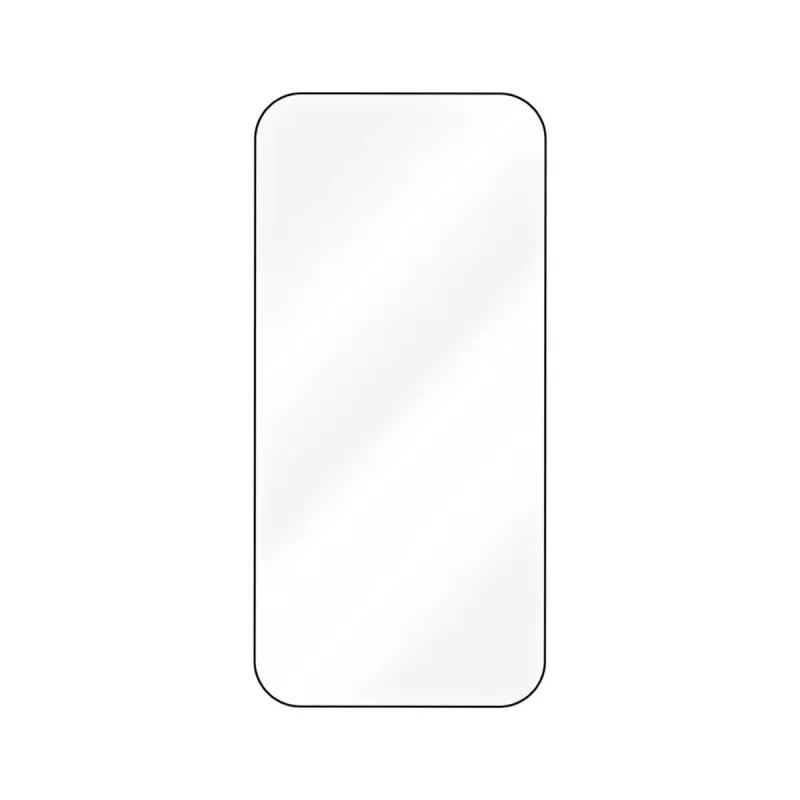 Displayschutzfolie FIXED für Apple iPhone 17 Pro — gehärtetes Glas, schwarz, Armor mit Anti-Staub-Applikator und AR-Schicht