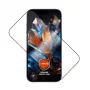 Displayschutzfolie FIXED für Apple iPhone 17 Pro — gehärtetes Glas, schwarz, Armor mit Anti-Staub-Applikator und AR-Schicht