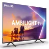 TV Philips 43PUS8450/12 43 Zoll QLED 4K Ultra HD, 3840×2160, Titan OS, Wi‑Fi, Ethernet, Schwarz