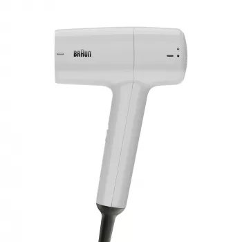 Haartrockner BRAUN HD1.55 — 1800 W, 2 Heizstufen, Cool shot, 1,8 m Kabel, Weiß